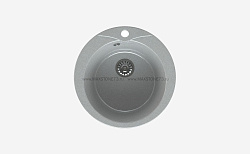 MAXSTONE Мойка глянцевая MS-1 (светло-серая) 470*470*215